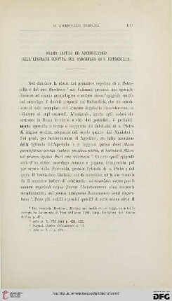 3.Ser.4.1879: Esame critico ed archeologico dell'epigrafe scritta sul sarcofargo di S. Petronilla