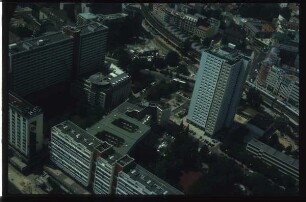 Berlin, Wohnhaus Rochstraße 9 : Blick vom Fernsehturm
