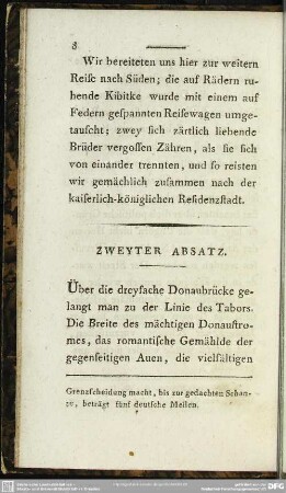 Zweyter Absatz