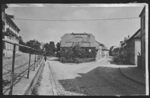 Lommatzsch. Ernst-Thälmann-Straße