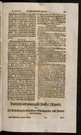 385-395, Das sechs und zwanzigste - acht und zwanzigste Capitel