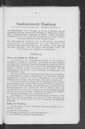 Studentenwerk Hamburg