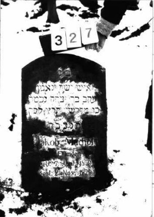 Grabstein 327