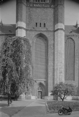 Stralsund. St.-Marien-Kirche, Westturmfront