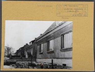 LPG-Wohnhäuser. Berlin, Weißensee, OT Wartenberg, Lindenberger Straße