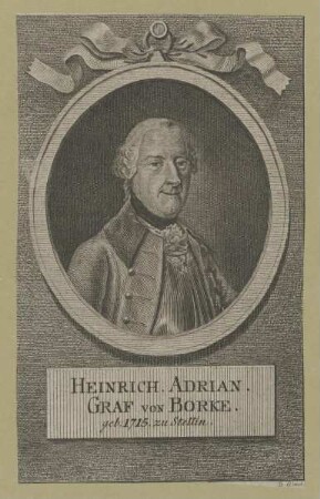 Bildnis des Heinrich Adrian von Borcke