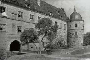 Kronach, Feste Rosenberg : Kronach. Feste Rosenberg, Fürstenbau. Ansicht von Südosten