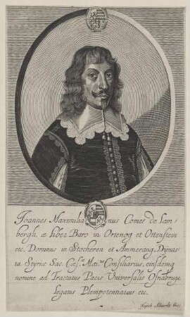 Bildnis des Ioannes Maximilianus de Lambergh