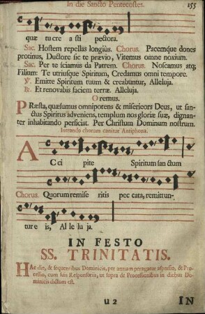 In Festo SS. Trinitatis.