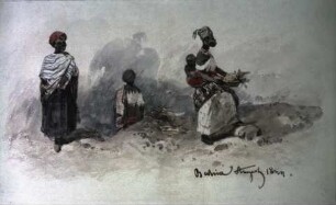 Szene aus Afrika