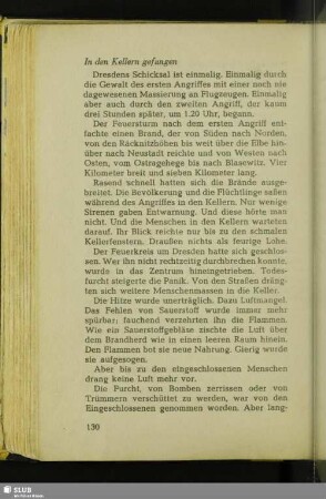 In den Kellern gefangen