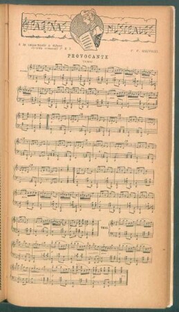 Provocante - Tango, [para] piano
