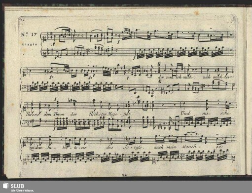No.17. Geistliches Lied