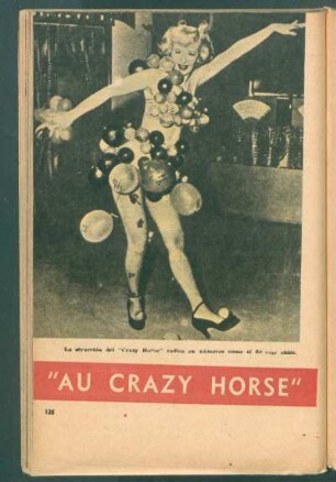"Au Crazy Horse" - el salón del strip-tease