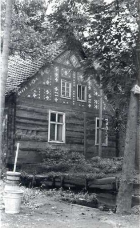 Altes Bauernhaus in Lehde : Stary burski dom na Lědach
