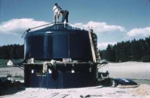 Fotografie: Lagertechnik, Silo, Hochsilo, Hochbehälter gasdicht