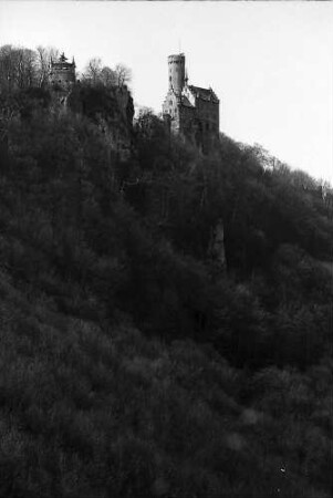 Honau: Schloss Lichtenstein von unten