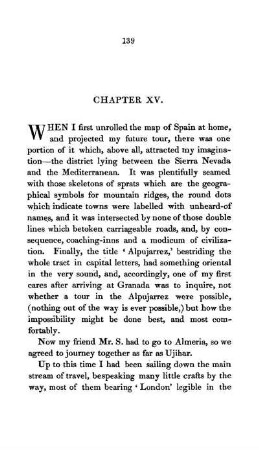 CHAPTER XV. - THE ALPUJARREZ