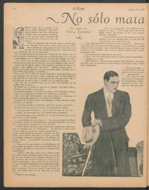 No sólo mata la muerte : Cuento