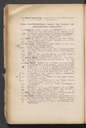 Pfalz, Kurfürstenthum, sammt den Landen der pfalzgräflichen Nebenlinien