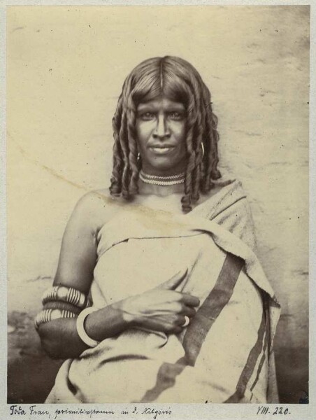 Portrait d'une femme nilgiri