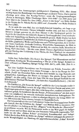 Die Kunst des Spiegel, Titel-Illustrationen aus fünf Jahrzehnten, Katalog der Wanderausstellung = The art of Der Spiegel : Kempen u.a., teNeues u.a., 2004