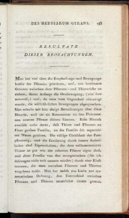Resultate Dieser Beobachtungen.
