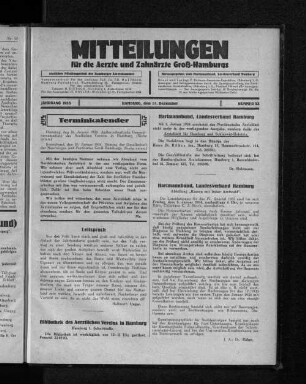 Jahrgang 1933, Hamburg, den 31. Dezember, Nummer 53