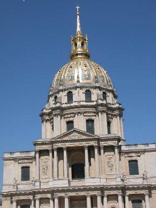 Kuppel des Invalidendoms (innen Grabmal Napoleons)