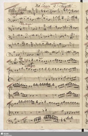 1186. Finale: Nel Silenzio / Naumann, J.G.