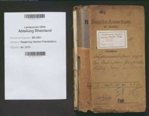 Neuss, Rudolf, Stadtdirektor Gerichtsassessor in Aachen.