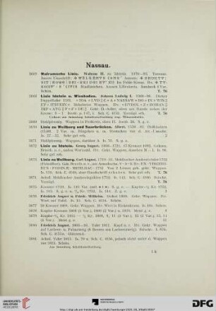 Nassau (Nr. 3667-3714)