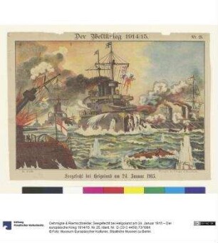 Seegefecht bei Helgoland am 24. Januar 1915 – Der europäische Krieg 1914/15. Nr. 25