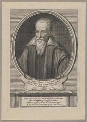 Bildnis des Joseph Jute Scaliger