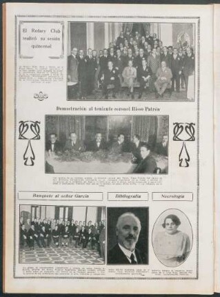 Banquete al señor García