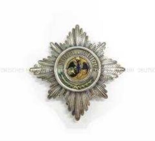 Hoher Orden vom Schwarzen Adler, Bruststern