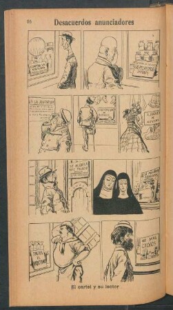 Desacuerdos anunciadores - [Cómic] : El cartel y su lector