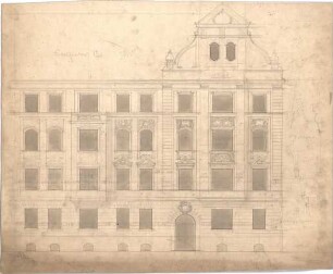 Pfann, Paul; München, Prinzregentenstr. 8; Haus Hartl - Teilansicht