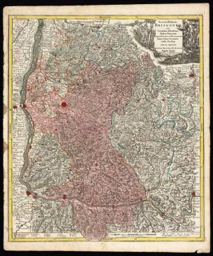Accurata Delineatio Brisgoviae cum civitatibus