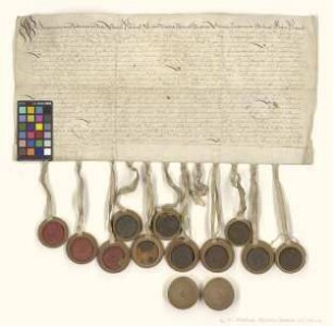 Altmärkische und prignitzsche Städte verschreiben sich Johann Gartz, Bürger zu Salzwedel, über 1.000 Taler.