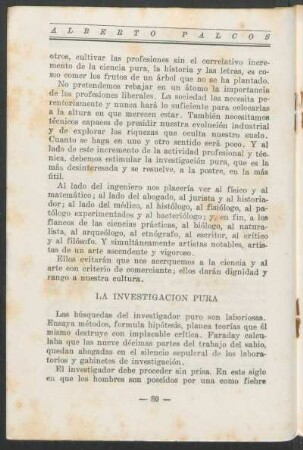 La investigacion pura