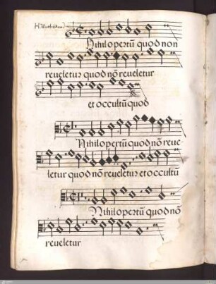 Hubertus Waelrandus : Nihil opertum