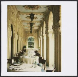 Restaurant des Hotels Villa Crespi bei Orta San Giulio