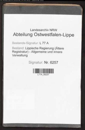 Schenkung des Ziegelmeisters Heinrich Kesting zu Leistrup zu Gunsten des Landkrankenhauses