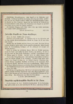 Italienische Angriffe am Isonzo abgeschlagen.