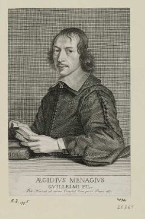 Bildnis Gilles Ménage