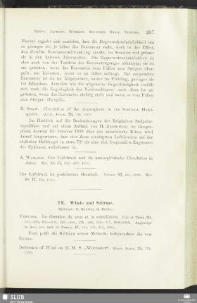 2 E. Winde und Stürme