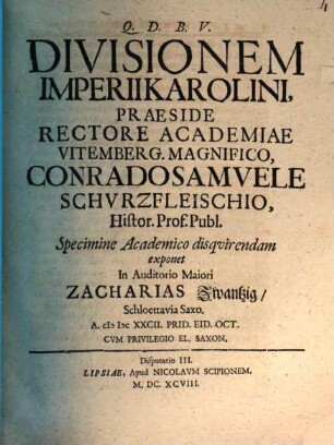 Divisionem Imperii Karolini
