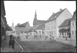 Mühlberg/Elbe(Landkreis Elbe-Elster). Altstädter Markt