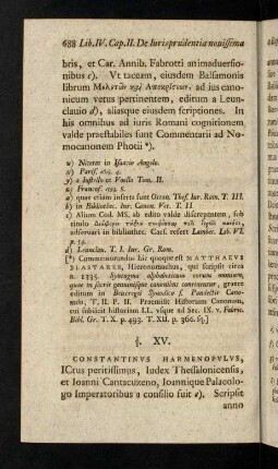 688-691, § XV - XVII